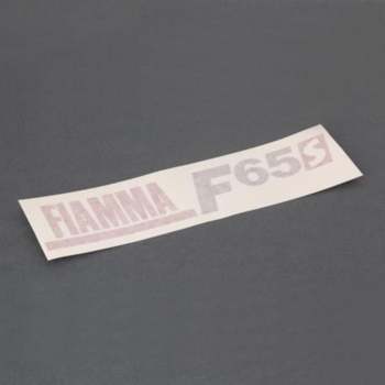 Replacement label for Fiamma F65S awning bar