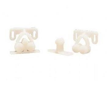 Double Roller Catch twin pack Brown