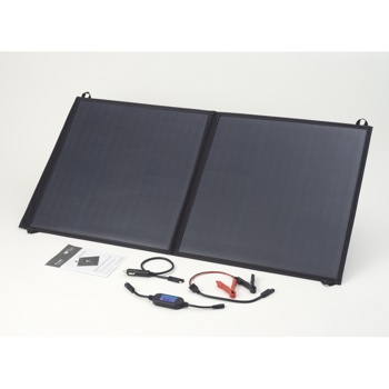 Solar Technology International 90watt fold up panel includes 10amp in-line pwm