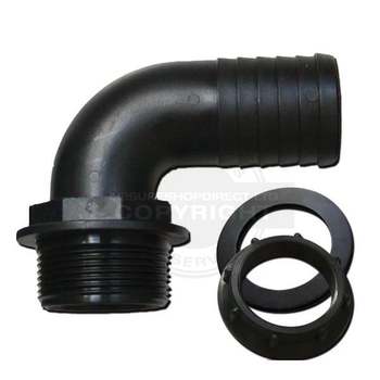 3/4" (20mm) Hose Elbow Nut In Tank Fitting