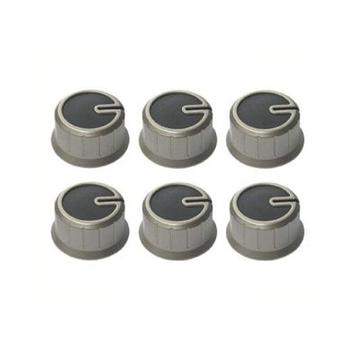 Thetford Control Knobs (6) - Nickel Black