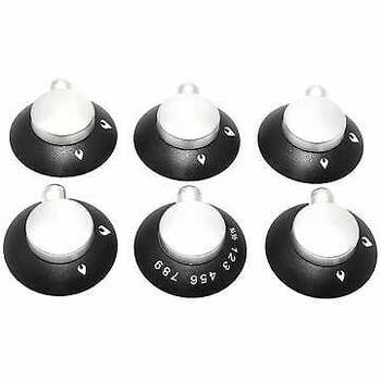 Thetford Control Knobs (6) Skirt/Lever Style