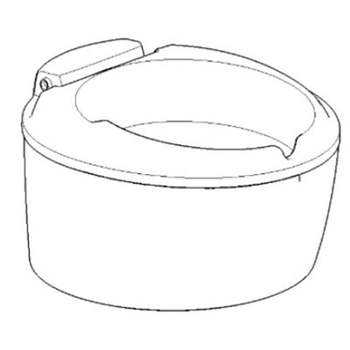Thetford SC220 Inner Bowl Assembly White