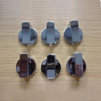 Thetford/Spinflo Plain Chrome Knobs - set of 6