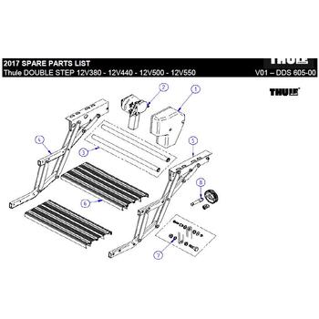 Thule Lh Scissor Assy Double Step