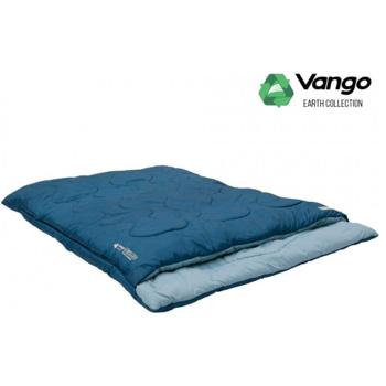 Vango Evolve Superwarm Double Sleeping Bag (Moroccan Blue)