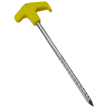 W4 Heavy Duty Tent Peg (8")