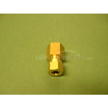 Wade 8 mm x 1/4" straight adaptor, comp x female