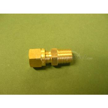 Wade 8 mm x 1/4" straight adaptor, comp x male