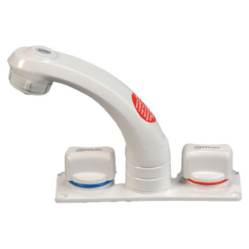 Whale Elegance Short Spout Mixer Tap - White