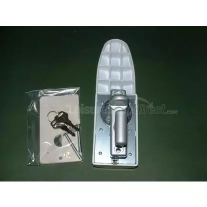 Milenco MIL-4718 High Security Door Lock – Keyed Inside & Out, Fits Most Caravans & Motorhomes