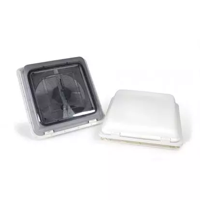 Oblò Fiamma Turbo Vent Crystal - Aerodinamico, Silenzioso, Con Ventola 10 Pale E Variatore Velocità - Foto 3