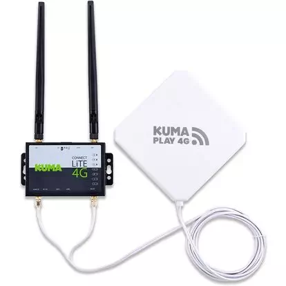 Kuma Connect Play 4G to Wifi Router Indoor Suction Mount Antenna