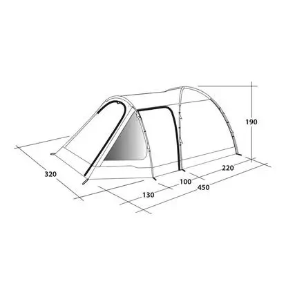 Outwell cloud discount 5 tent