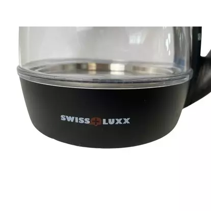 Swiss Luxx 1Ltr Low Wattage Cordless Clear Kettle Kettles
