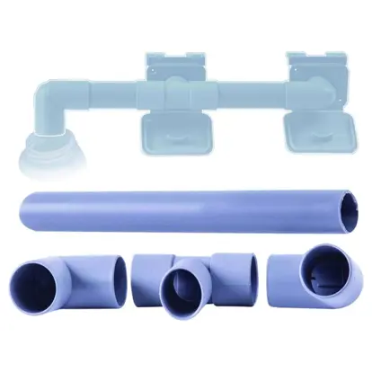Powerpart Waste Grey Water Twin Outlet Kit – 28mm For Motorhome Caravan RV Camper Self-Build