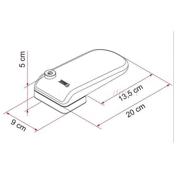 Fiamma Safe Door Magnum image 2
