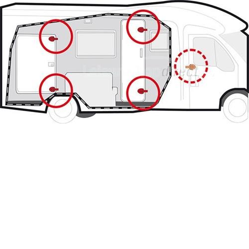 Fiamma Safe Door Guardian Lock image 3