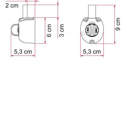 Fiamma Safe Door Guardian Lock image 4
