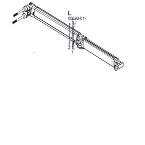 L.H Arm Fiamma F45TiL + Zip Awnings 4.0M - 6.0M image 1