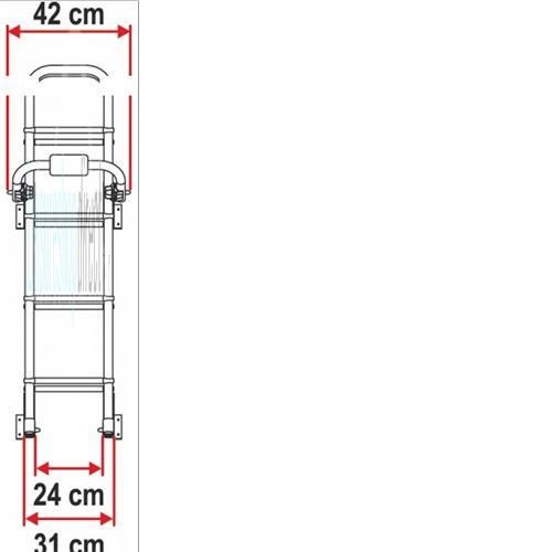 Fiamma Delux 8 Exterior Ladder image 3