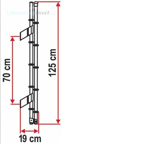 Fiamma Deluxe 5D Exterior Ladder image 2