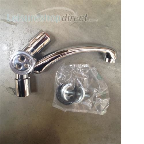 Monolever Fold Down Tap Chrome Dimatec Caravan Taps + Motorhome Taps