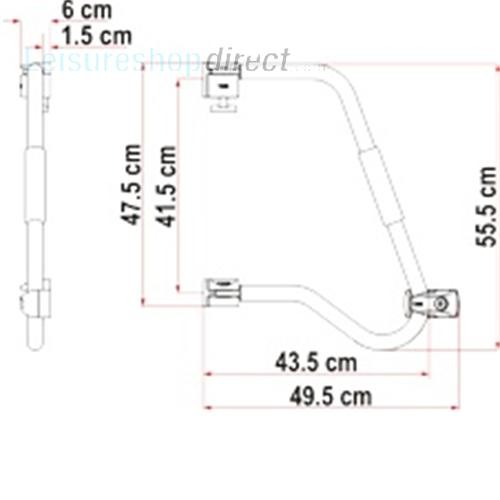 Fiamma Security 46 Pro Handle image 5
