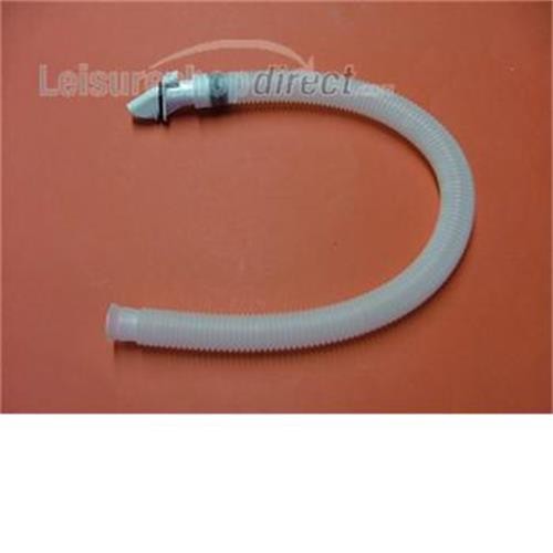 Flush Tube Assembly for the Thetford C4 Cassette - White image 1