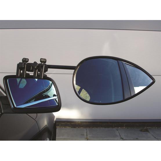 Milenco Aero 2 Convex Twinpack Caravan Towing Mirrors image 1