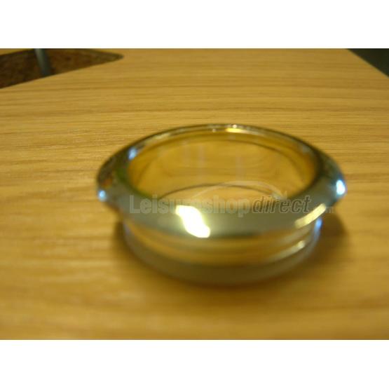 Rosette for Push Button Catch Gold image 2