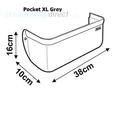 Fiamma Stowage Pocket XL Grey image 2