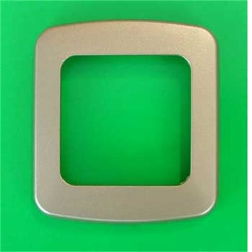 CBE 1 Way Nickel Flatline Decorative Frame image 1