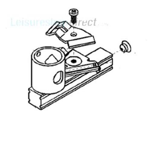 Jet KZ12 & Gas Burner Assembly for Dometic Fridges image 1
