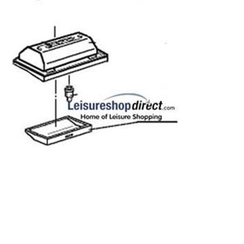 Dometic Fridge Lighting Complete Dometic RM7270 Absorption