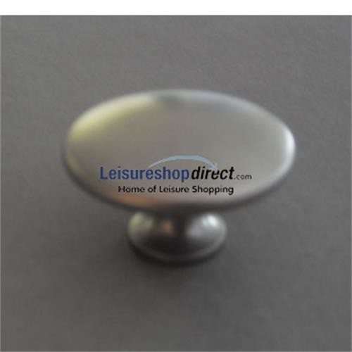 Knob Matt Nickle Effect 23mm - Zinc Alloy