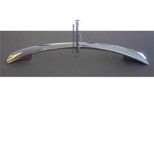Aluminium Effect Bow Handle - Zinc Alloy