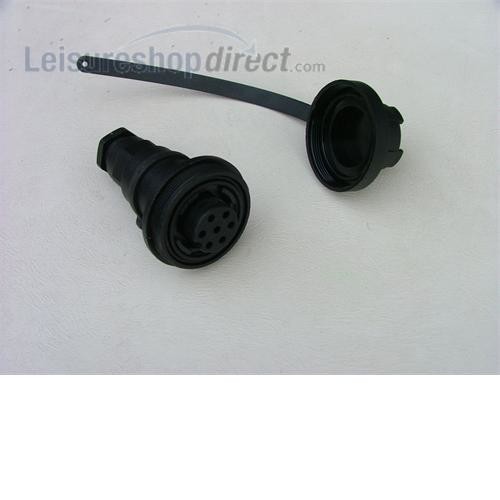 7 Pole Inline Flexible Cable Plug image 1