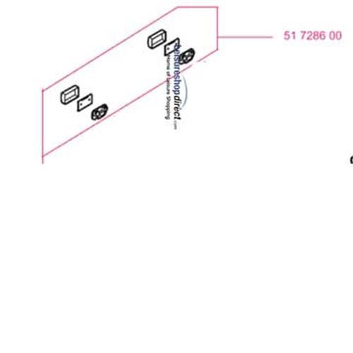 Installation Kit Omni-Bike Sport 2 Door Bike Rack image 1