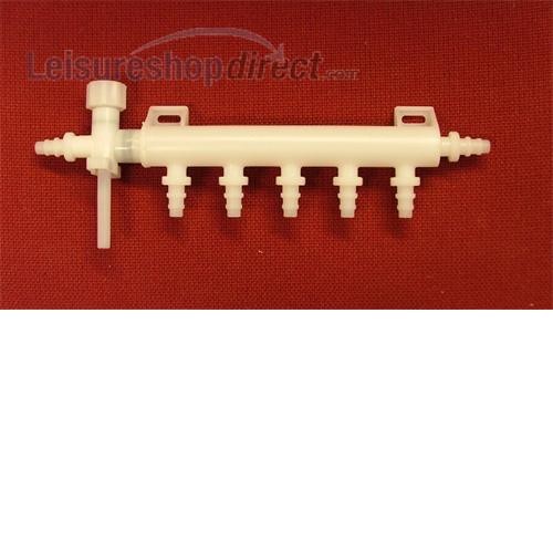 Reich Fresh Water Manifold 5 outlets, plus End Connections Water
