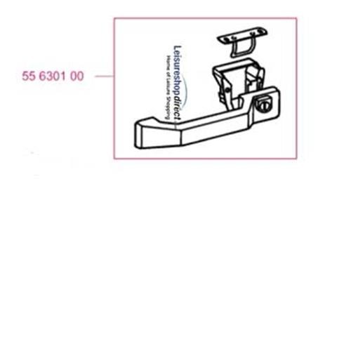 Omnistor Carry All Box Lock Assembly + Protection + Hook image 1