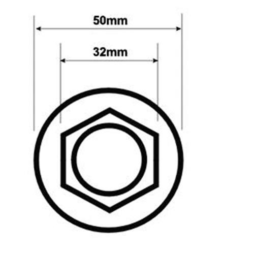 Alko one shot nut (small) - 32mm image 2