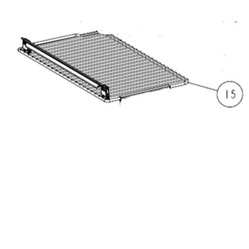 Thetford Bottom Shelf only (no clips or bracket) for Thetford N150/N180