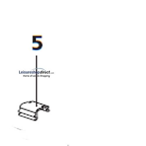 Vent Lock Clip for Thetford Fridges