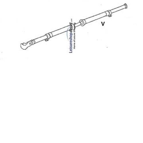 IXL - V-pole G 10-18 for Ventura Standard Awnings image 1