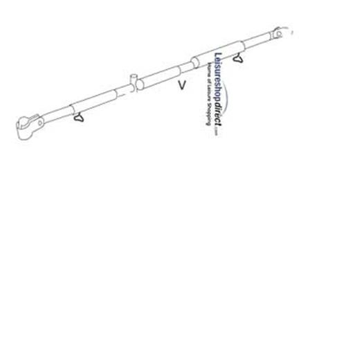 Zinox V-pole for Isabella Standard Awnings image 1