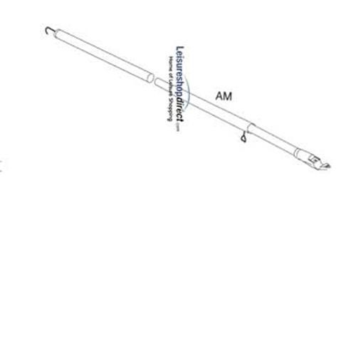 Zinox AM-pole f. Connect for Isabella 250 Standard Awnings image 1