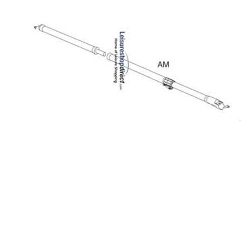 CarbonX A Pole 300 cm for Isabella Standard Awnings image 1