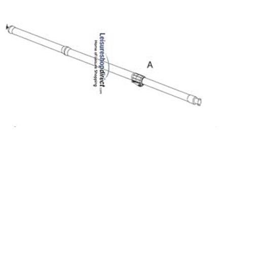 CarbonX MAX-pole 250 cm A Pole for Isabella Awnings (clamp end) image 1