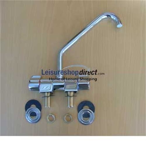 SMEV AC537 - Tap Set - Brass with Chrome Finish image 1
